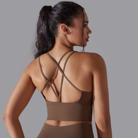 Multi-Strap Back Sports Bra — product view