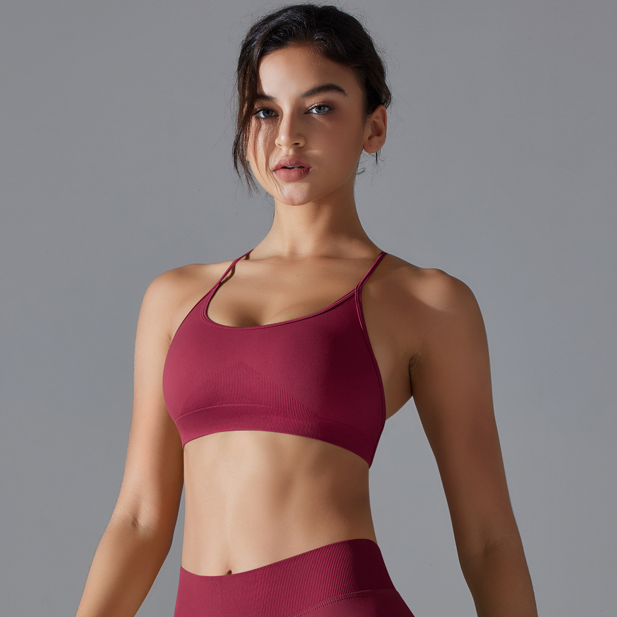 Cross-Back Sports Bra — product detail
