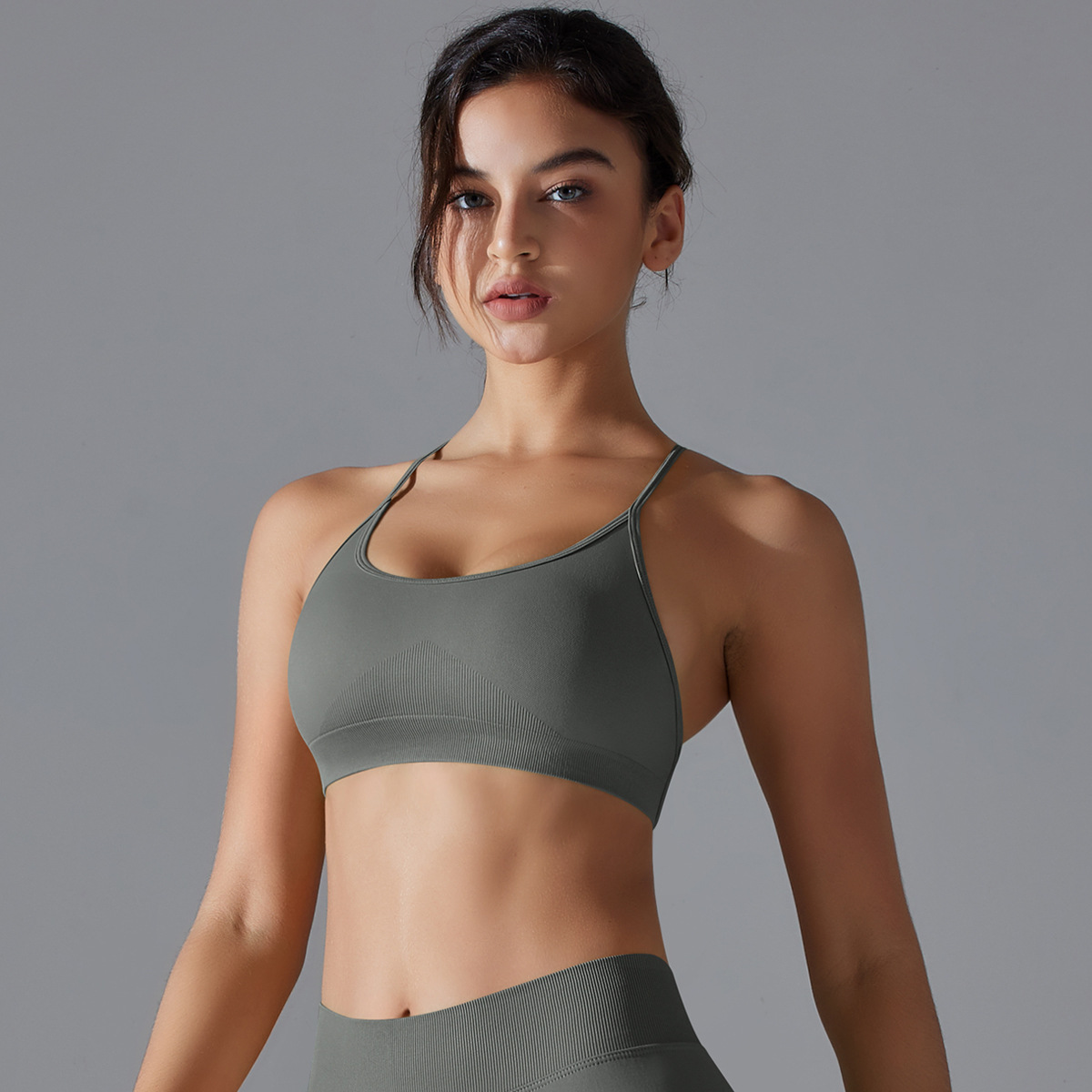 Cross-Back Sports Bra — product detail
