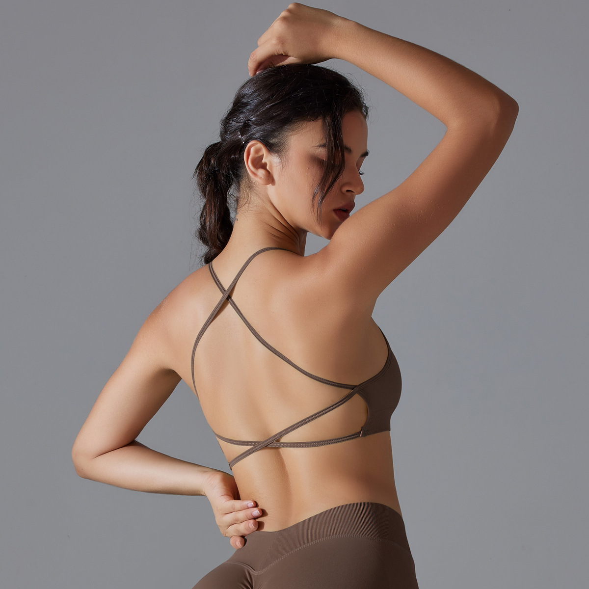 Cross-Back Sports Bra — product view