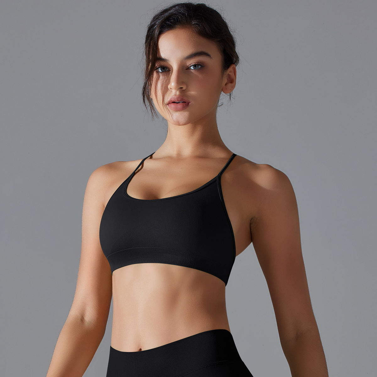 Cross-Back Sports Bra — product detail