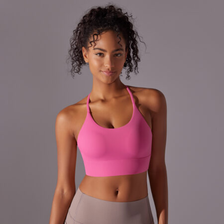 Cross-Halter Sports Bra — product view