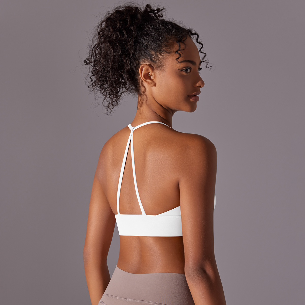 Cross-Halter Sports Bra — product detail