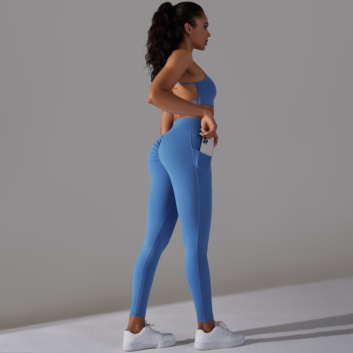 Crossover Back Yoga Set — product detail