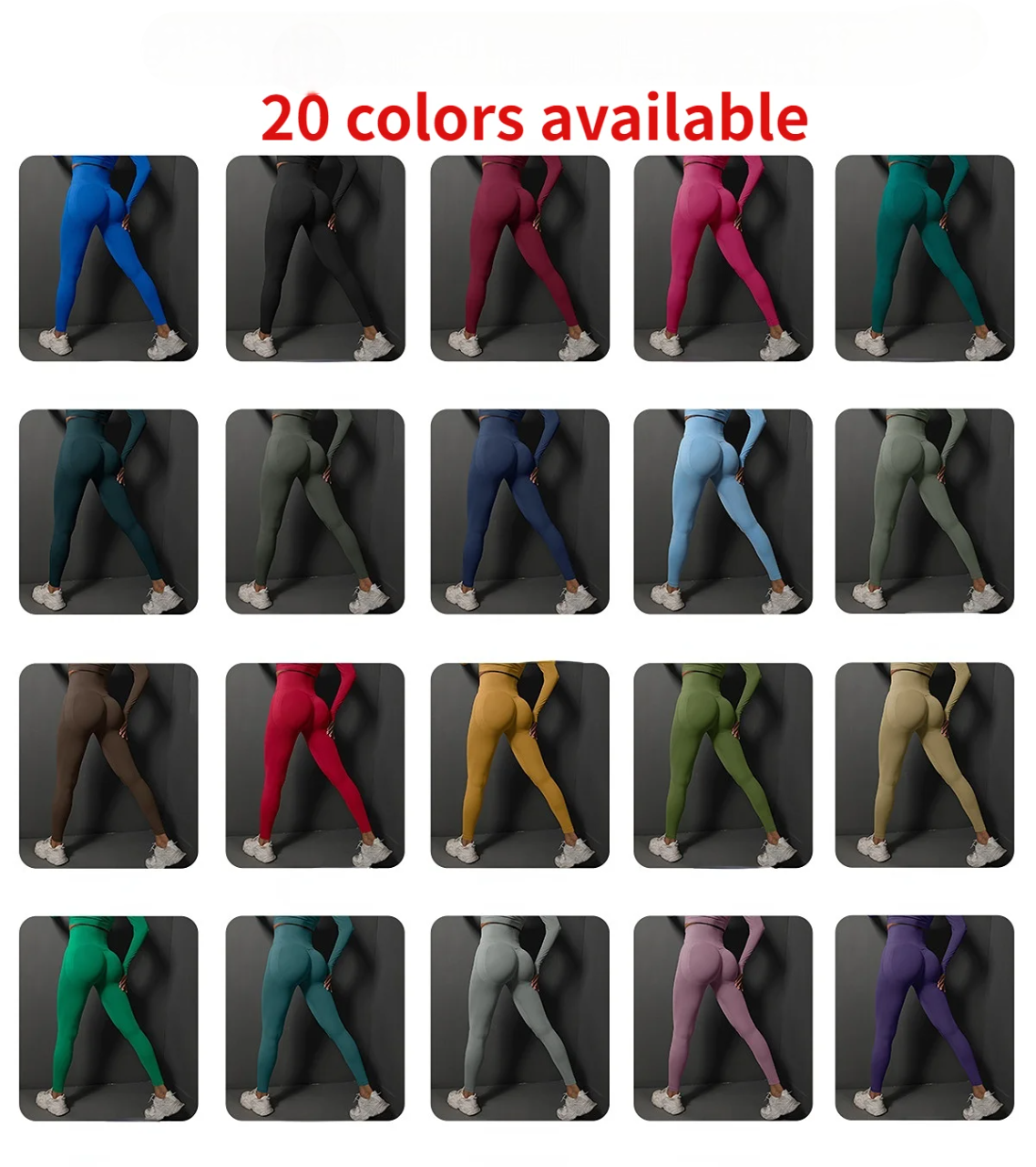 Seamless High-Waist Leggings — product detail