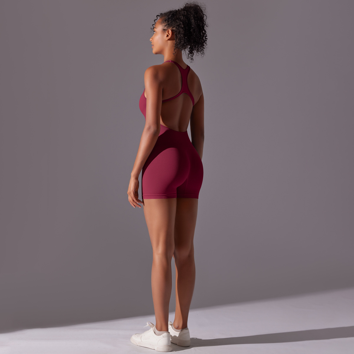Open-Back Yoga Jumpsuit — product detail
