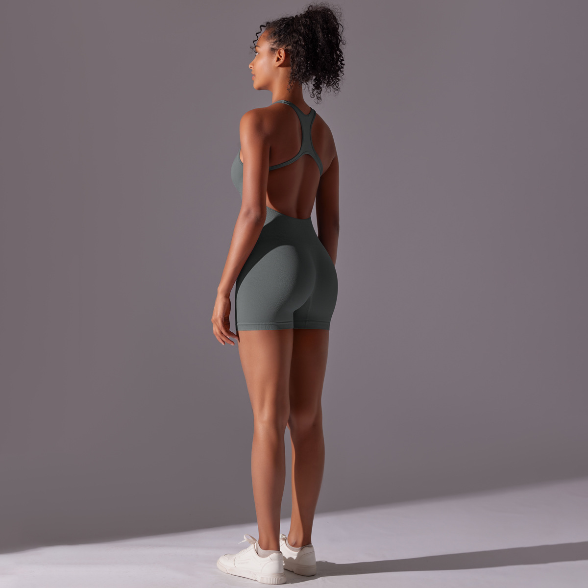 Open-Back Yoga Jumpsuit — product detail