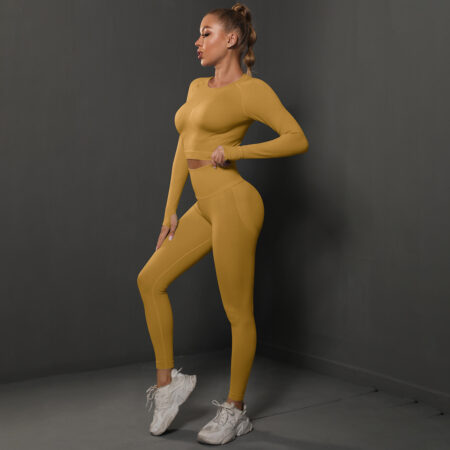 Seamless Long Yoga Set — product view