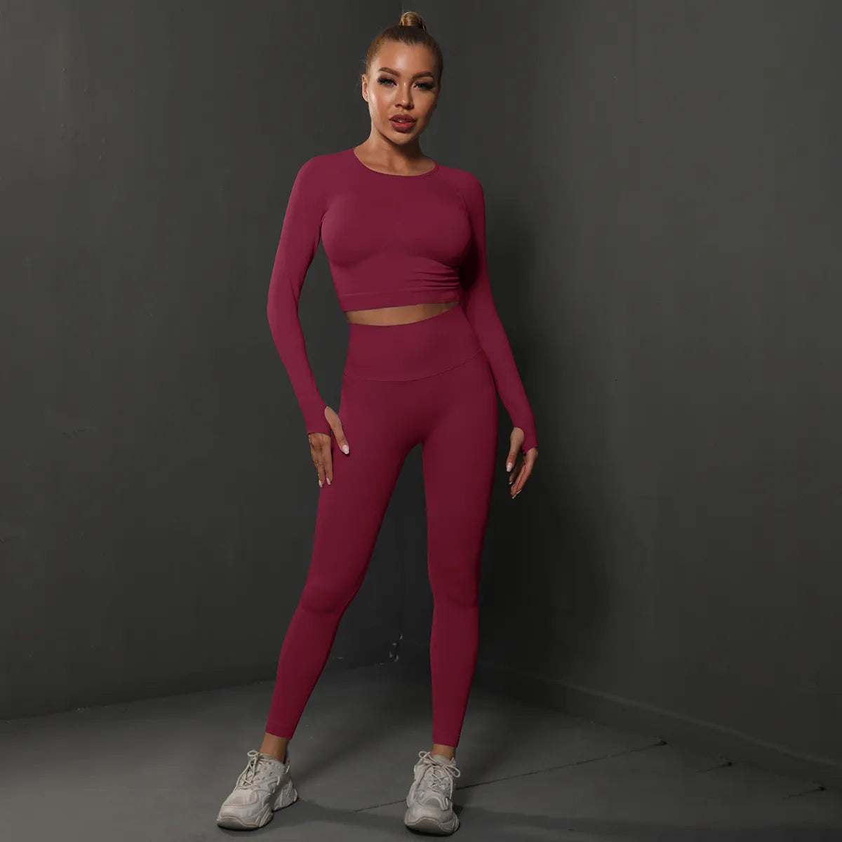 Seamless Long Yoga Set — product detail