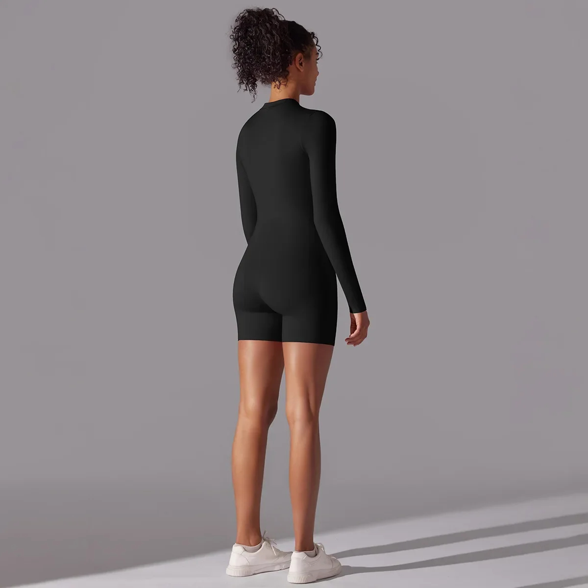 Zip-Neck Yoga Jumpsuit — product detail