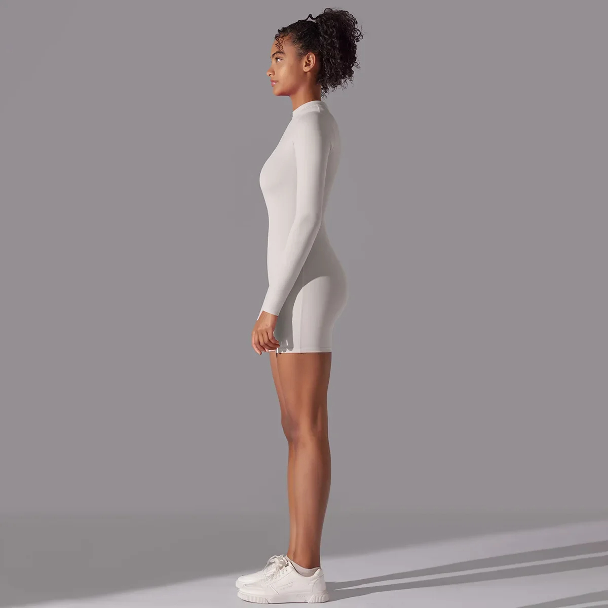 Zip-Neck Yoga Jumpsuit — product detail