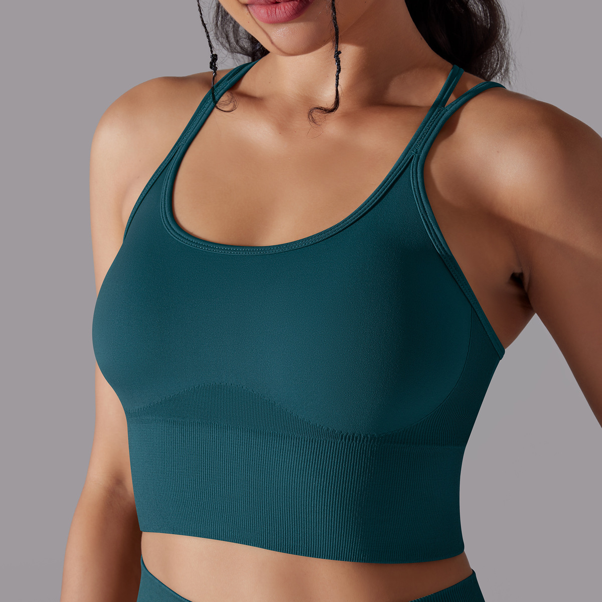 Multi-Strap Back Sports Bra — product detail