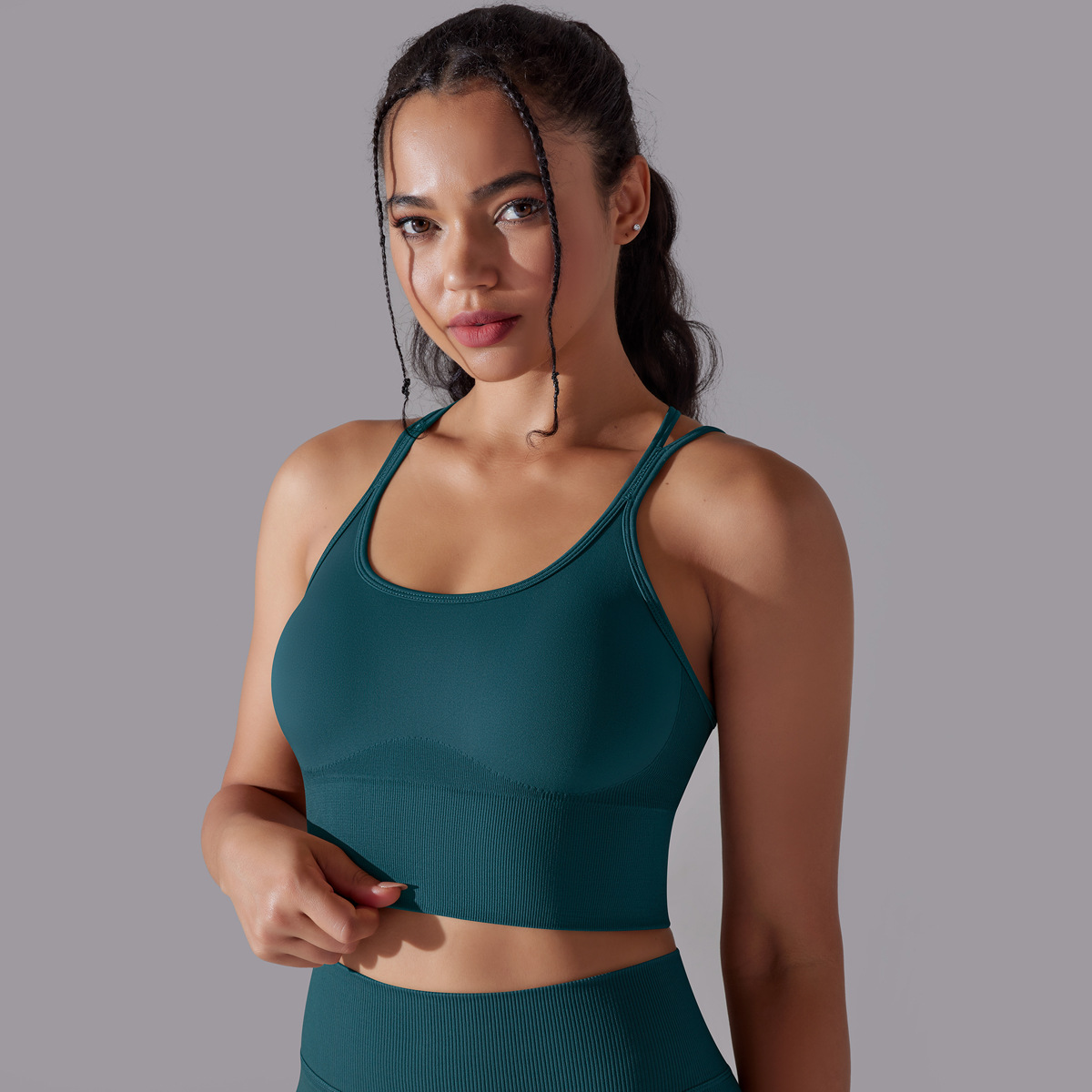 Multi-Strap Back Sports Bra — product detail