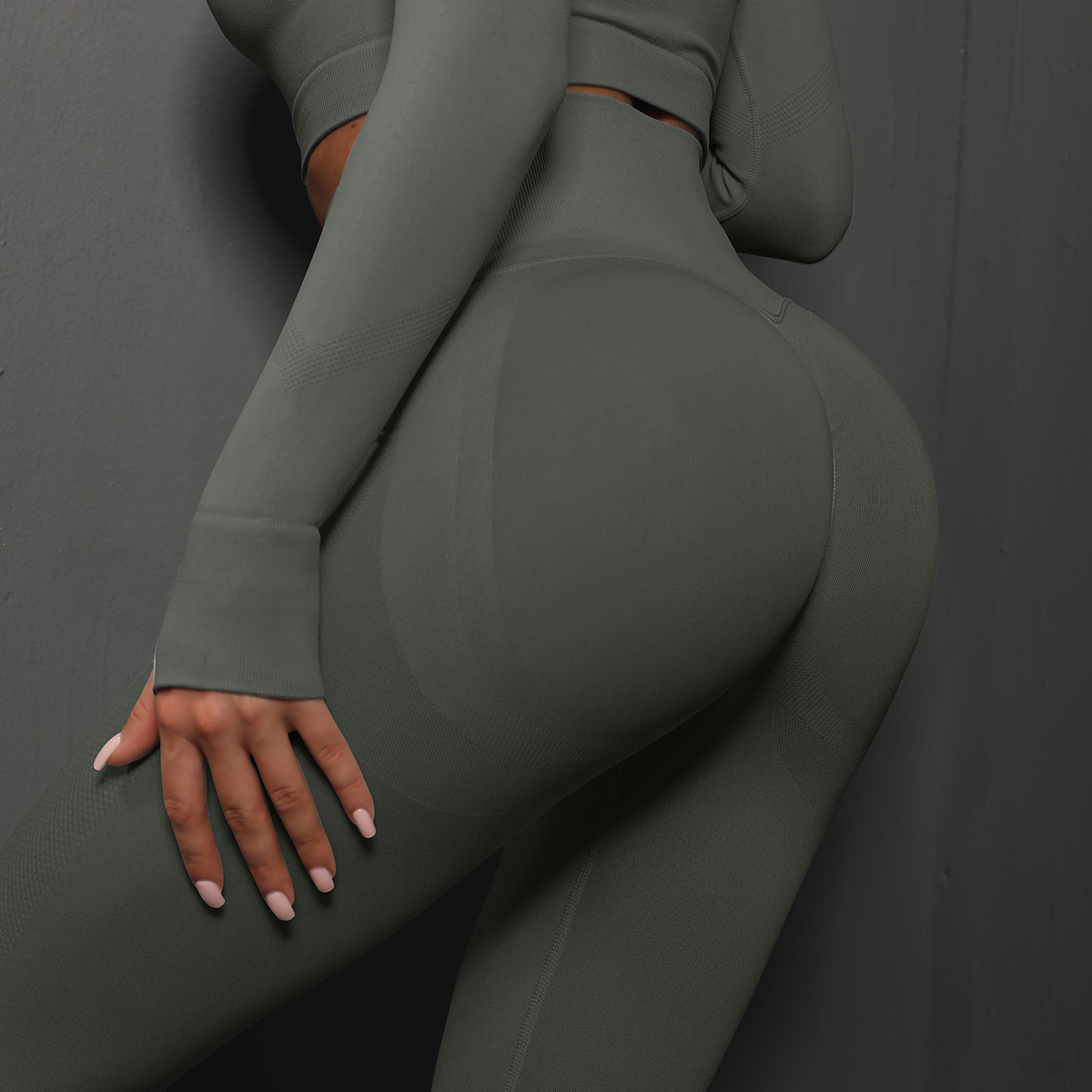 Seamless High-Waist Leggings — product detail