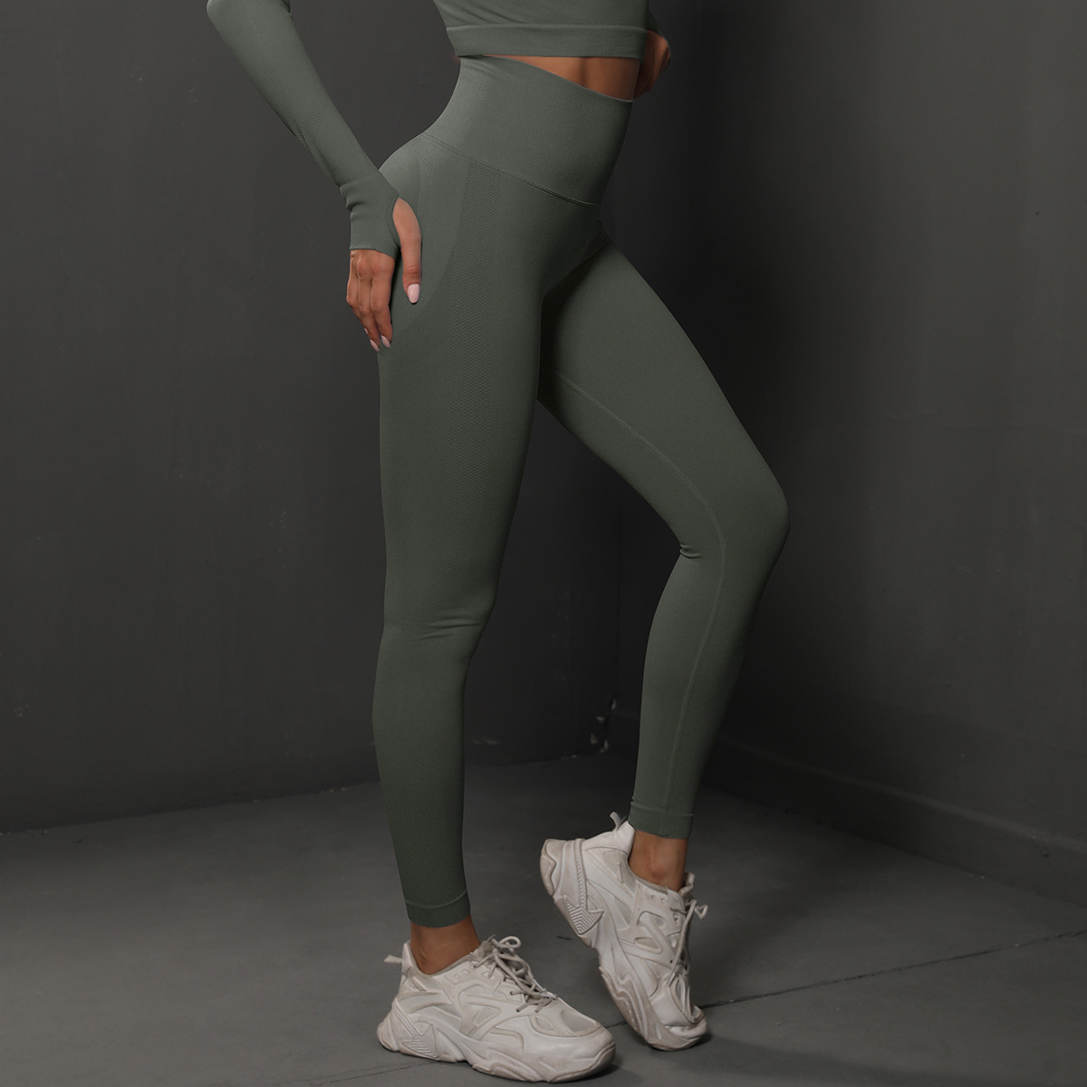 Seamless High-Waist Leggings — product detail