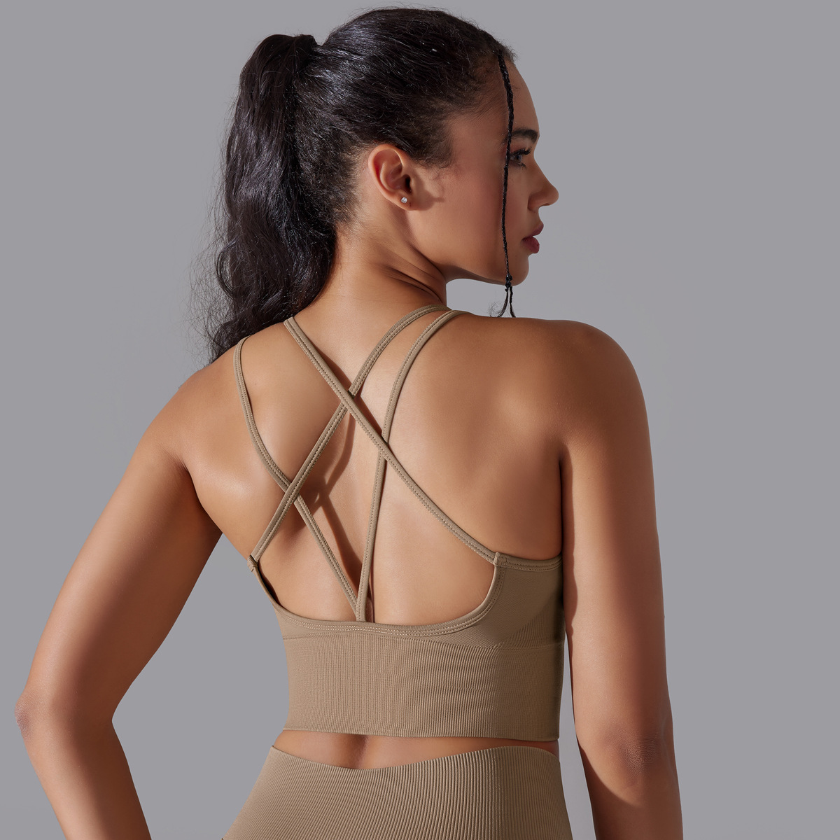 Multi-Strap Back Sports Bra — product detail