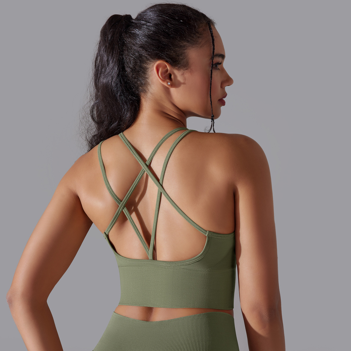 Multi-Strap Back Sports Bra — product detail