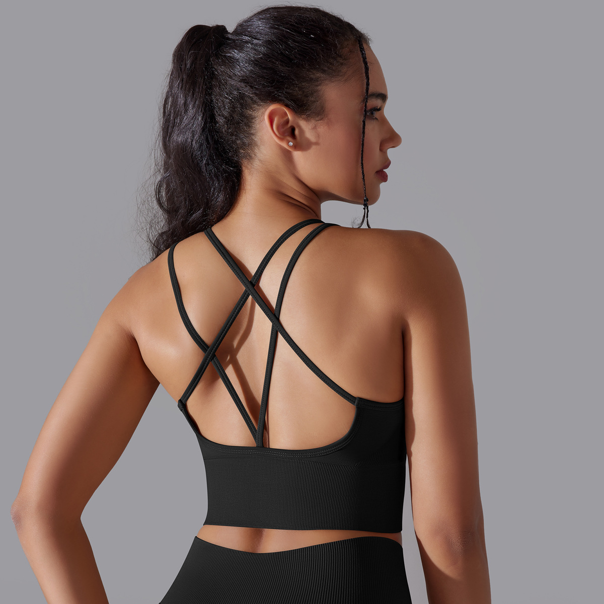 Multi-Strap Back Sports Bra — product detail