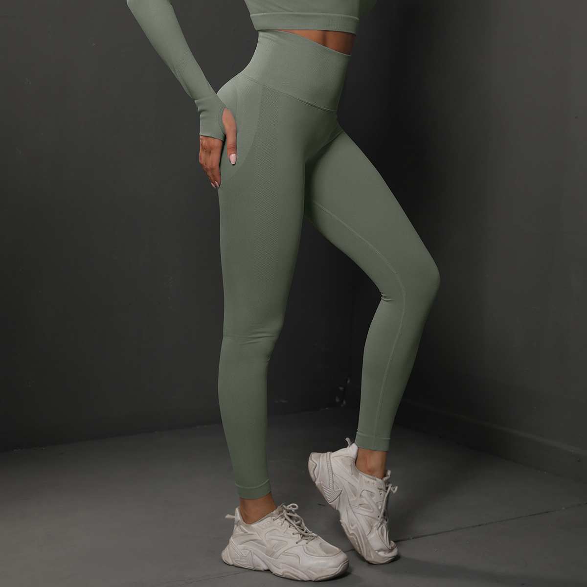 Seamless High-Waist Leggings — product detail