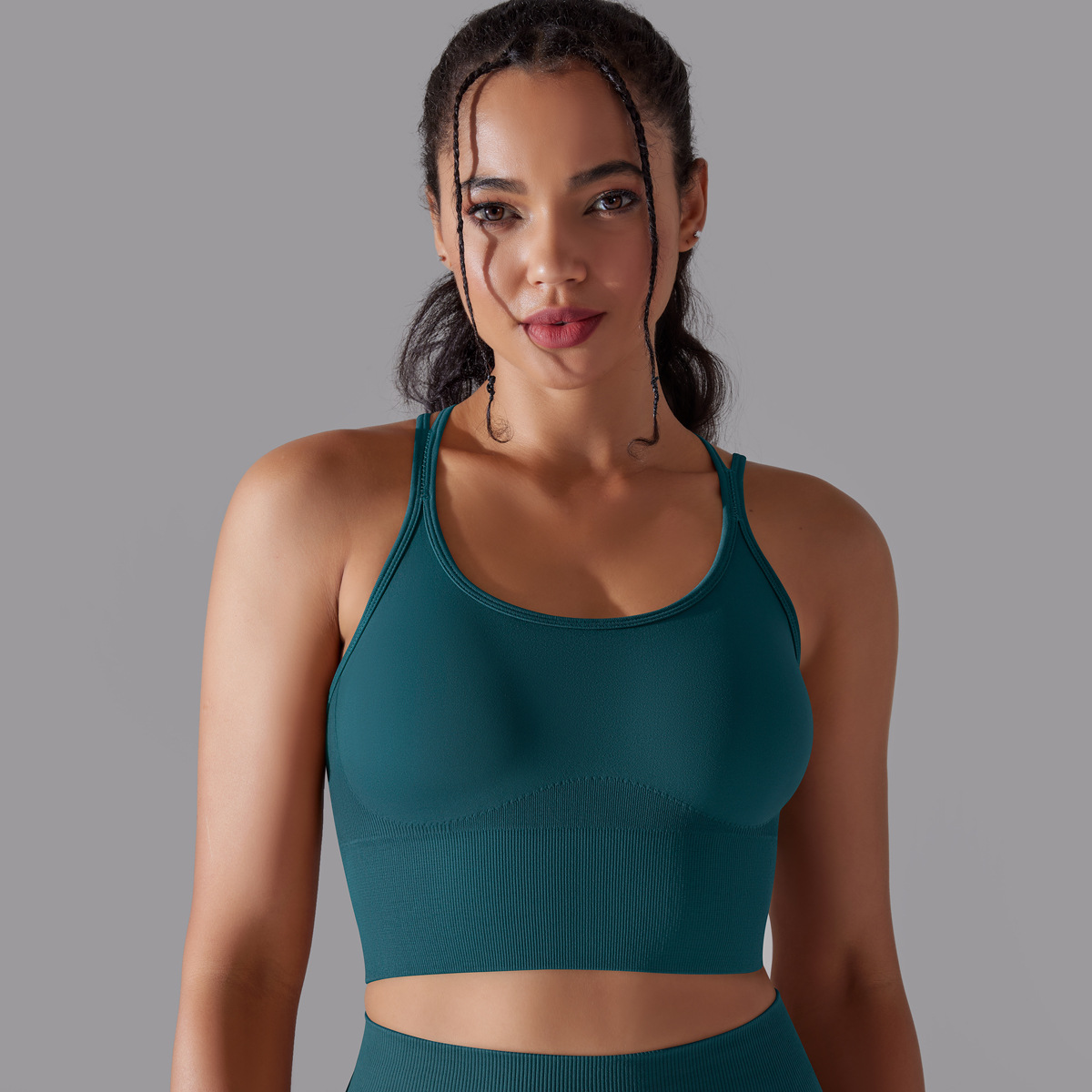 Multi-Strap Back Sports Bra — product detail