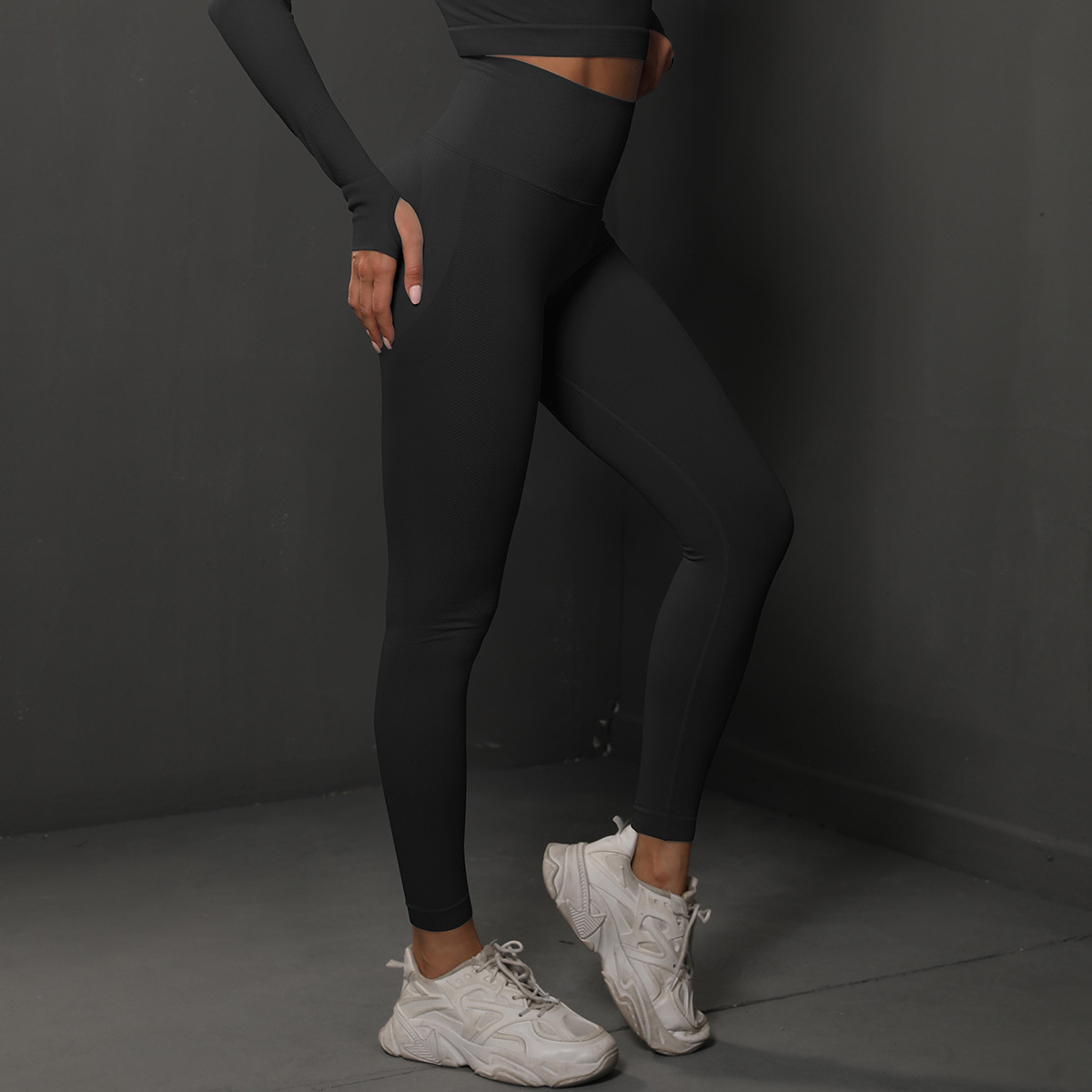 Seamless High-Waist Leggings — product detail