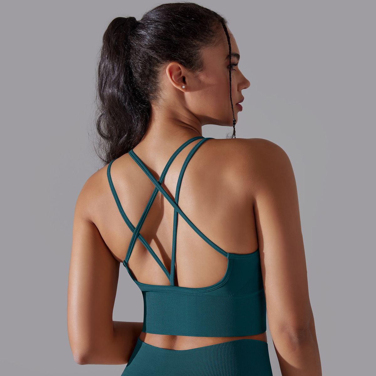 Multi-Strap Back Sports Bra — product detail