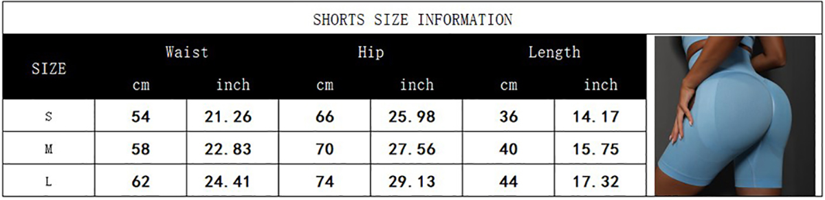 Seamless High-Waist Yoga Shorts — product detail