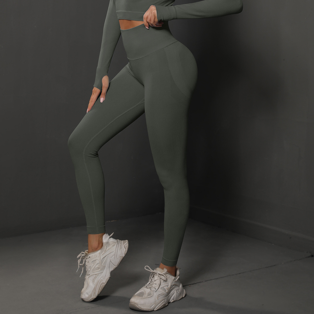 Seamless High-Waist Leggings — product detail