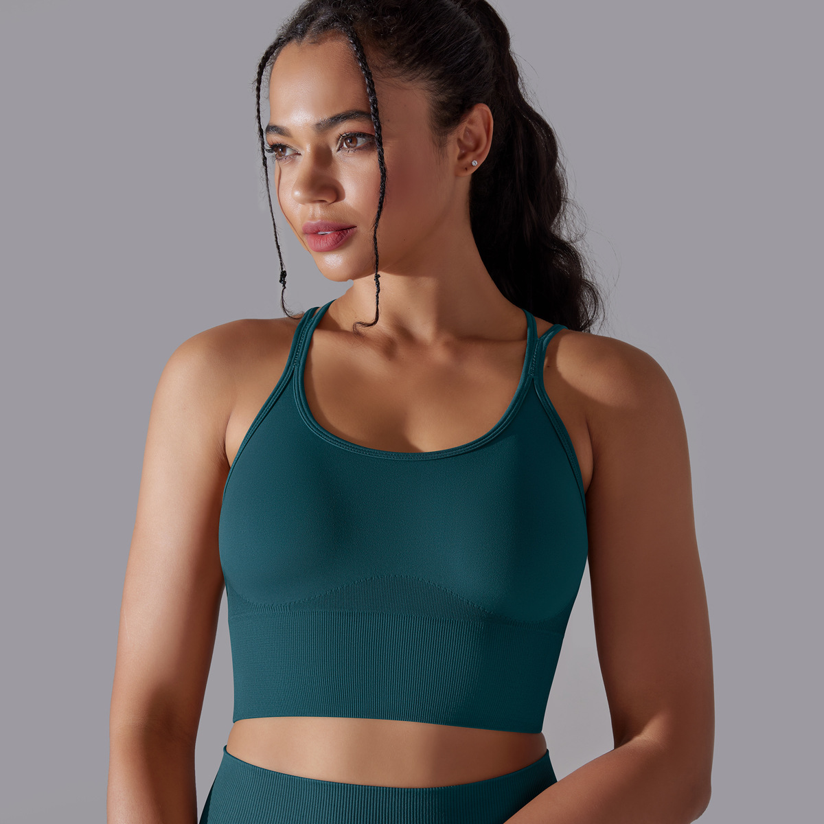 Multi-Strap Back Sports Bra — product detail