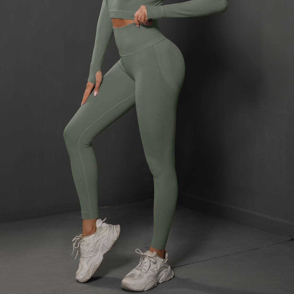 Seamless High-Waist Leggings — product detail