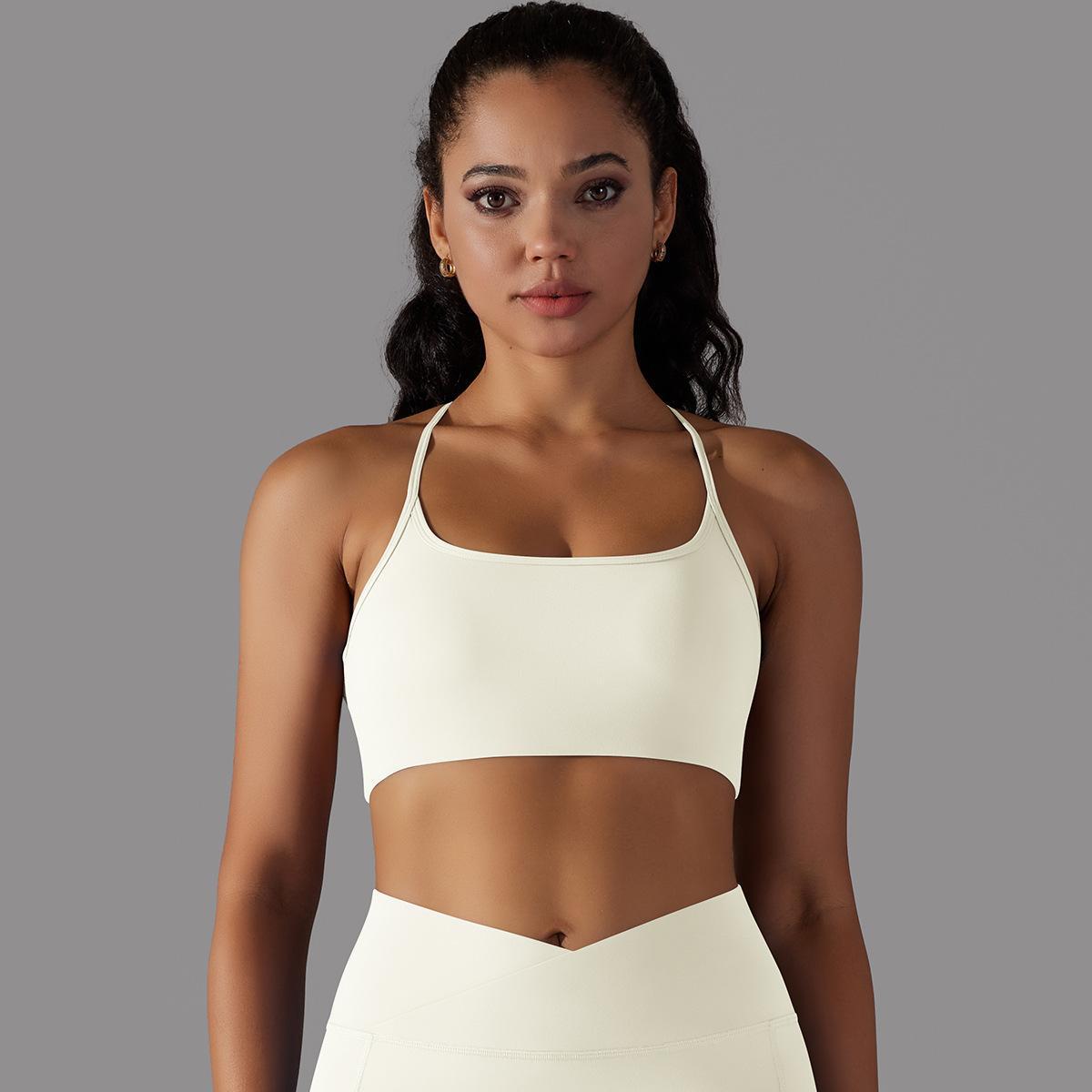 Cross-Back Tube Yoga Top — product detail
