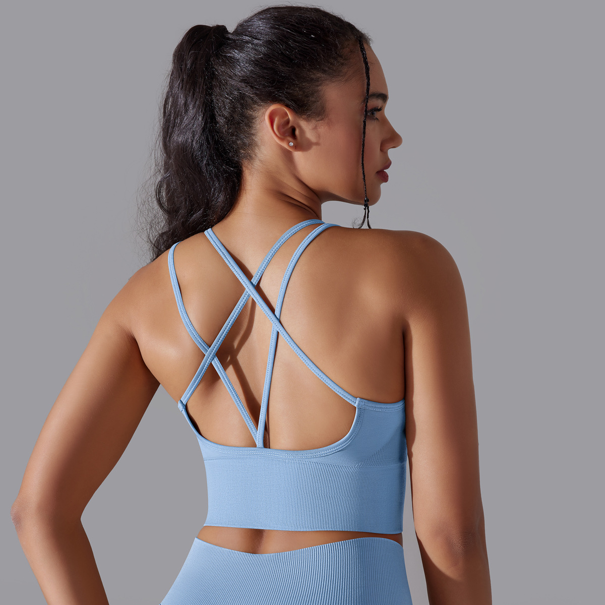 Multi-Strap Back Sports Bra — product detail