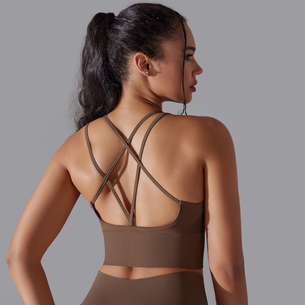 Multi-Strap Back Sports Bra — product detail